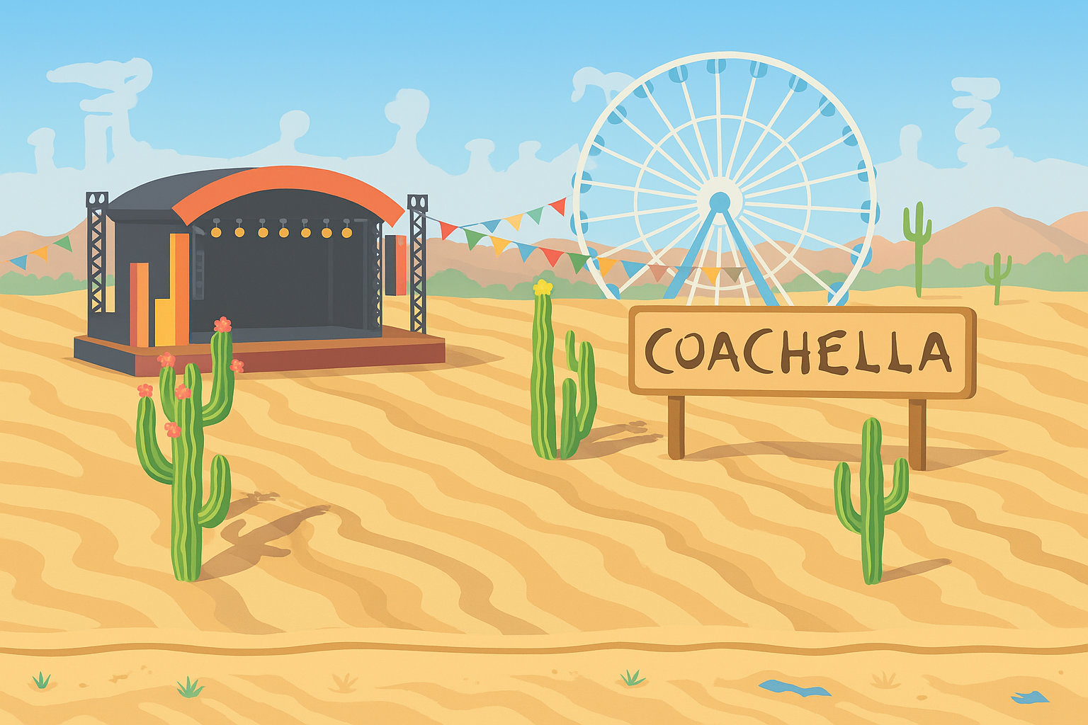 Rune på Coachella
